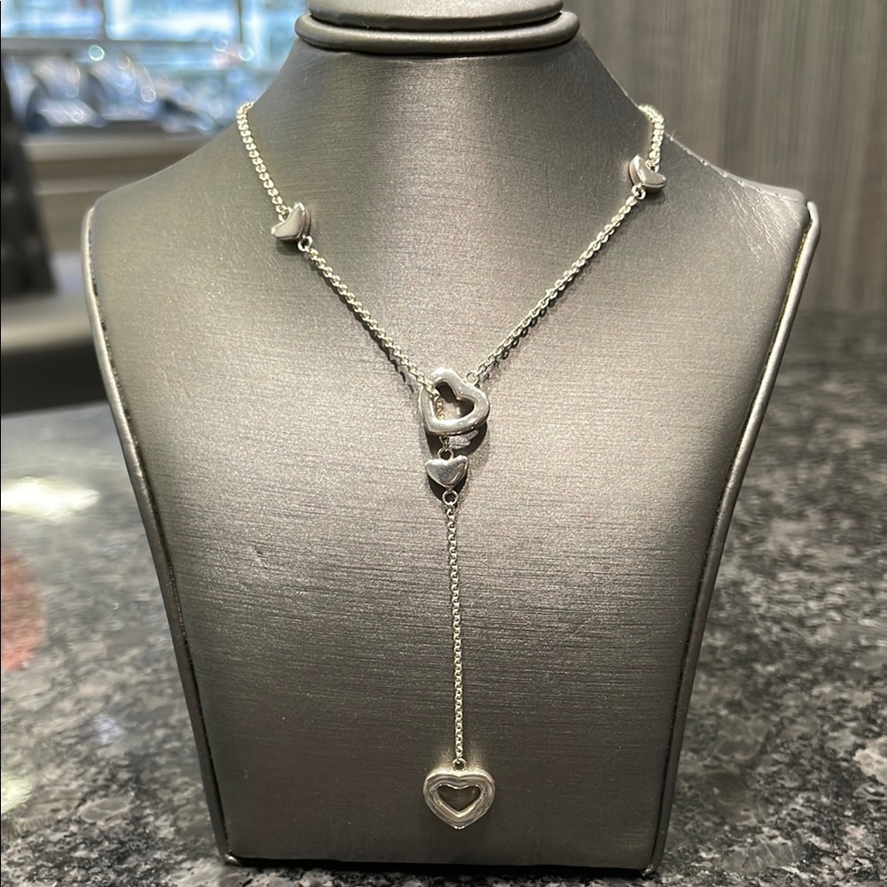 Tiffany & Co. Silver Heart Necklace